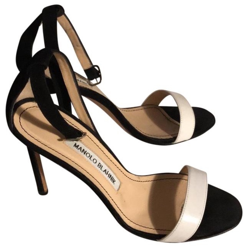 Manolo Blahnik “Chaos” Ankle Strap Sandals